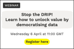 Webinar: Learn how to unlock value by democratising data